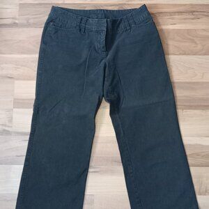 Express Black Stretch Capri